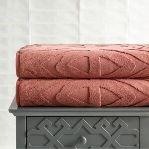 New THE JEDI™️ ANCIENT TEXT TOWEL Rust CLAY Star Wars Collection Bath Blanket